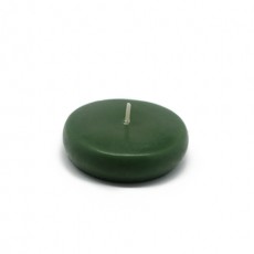 2 1/4" Hunter Green Floating Candles (288pcs/Case) Bulk