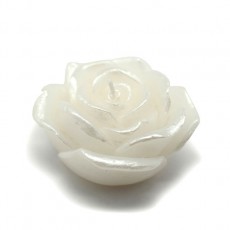 3" White Rose Floating Candles (144pcs/Case) Bulk
